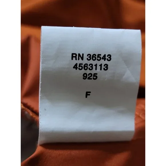 IZOD XFG Men's XL Jacket Hooded Burnt Orange Long Sleeve Full Zip Packable - Picture 8 of 13